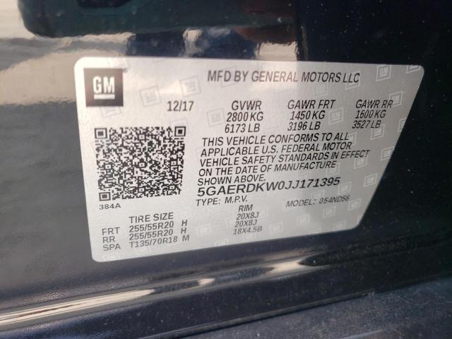 2018 BUICK ENCLAVE AV - 5GAERDKW0JJ171395