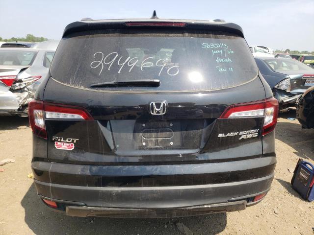 2022 HONDA PILOT BLAC - 5FNYF6H74NB047935