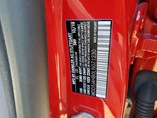 WDD5J4HB0LN071230 Mercedes-Benz CLA 250 4MATIC