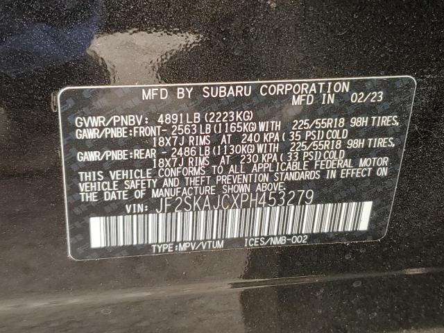 2023 SUBARU FORESTER S - JF2SKAJCXPH453279