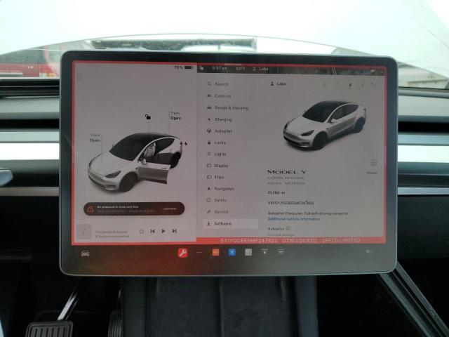5YJYGDEE5MF247922 Tesla Model Y
