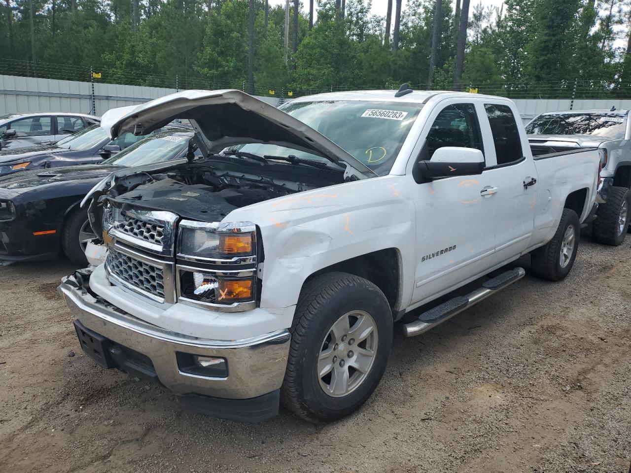 2015 Chevrolet Silverado C1500 Lt vin: 1GCRCREH4FZ181593