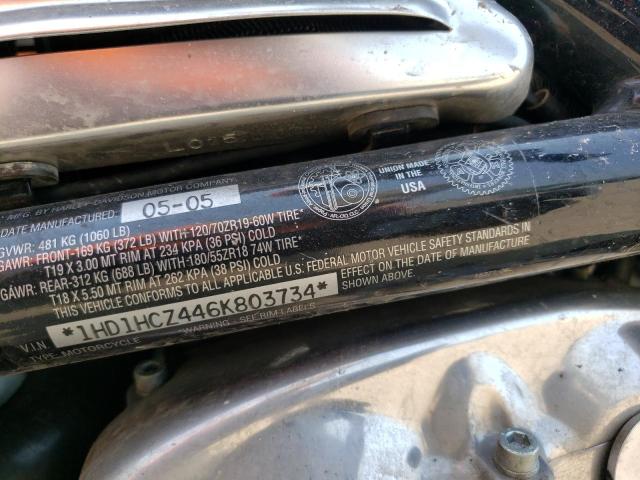 2006 HARLEY-DAVIDSON VRSCR 1HD1HCZ446K803734