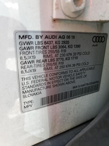 VIN WA1LHAF78JD049354 2018 Audi Q7, Premium Plus no.14