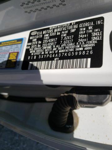 5XYPG4A37KG599826 KIA SORENTO L