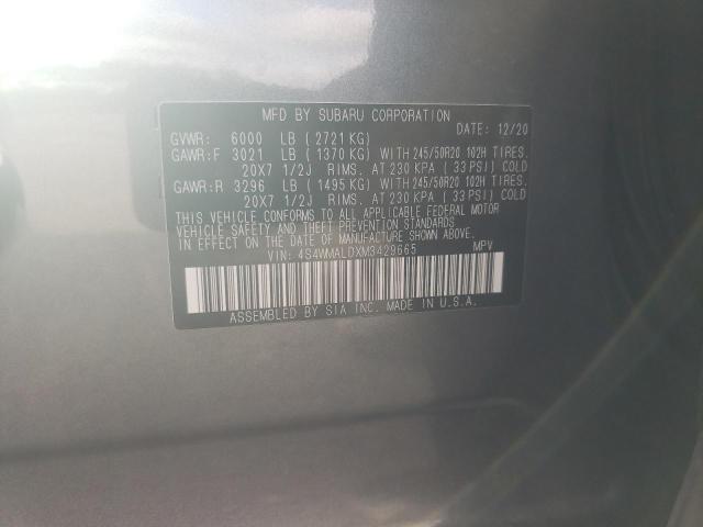 4S4WMALDXM3429665 Subaru Ascent Limited