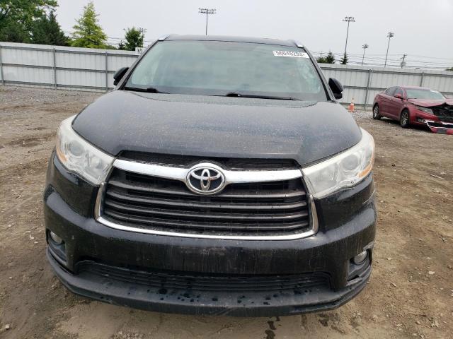 VIN 5TDJKRFH8ES049578 2014 Toyota Highlander, Xle no.5