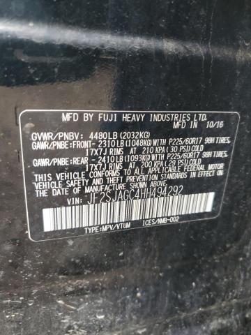 JF2SJAGC4HH494292 Subaru Forester 2.5i Premium