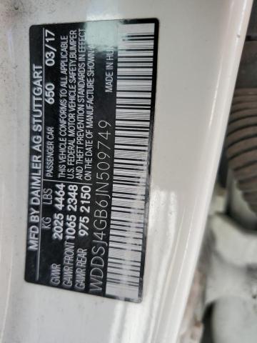WDDSJ4GB6JN509749 Mercedes-Benz CLA 250 4MATIC