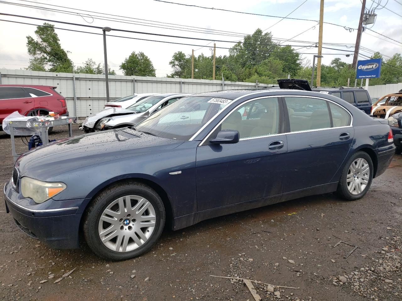 WBAGN63423DR11071 2003 BMW 745 Li