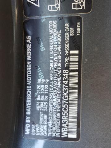 2016 BMW 435 XI - WBA3R5C57GK374348