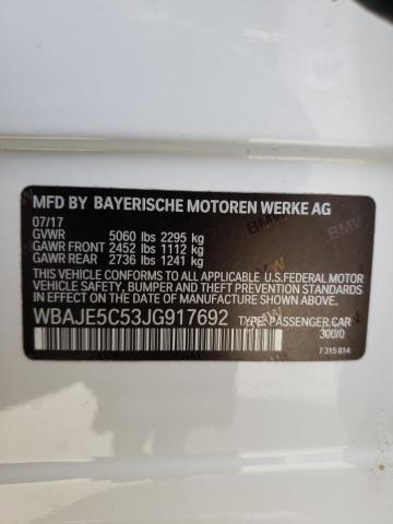 WBAJE5C53JG917692 BMW 540 I