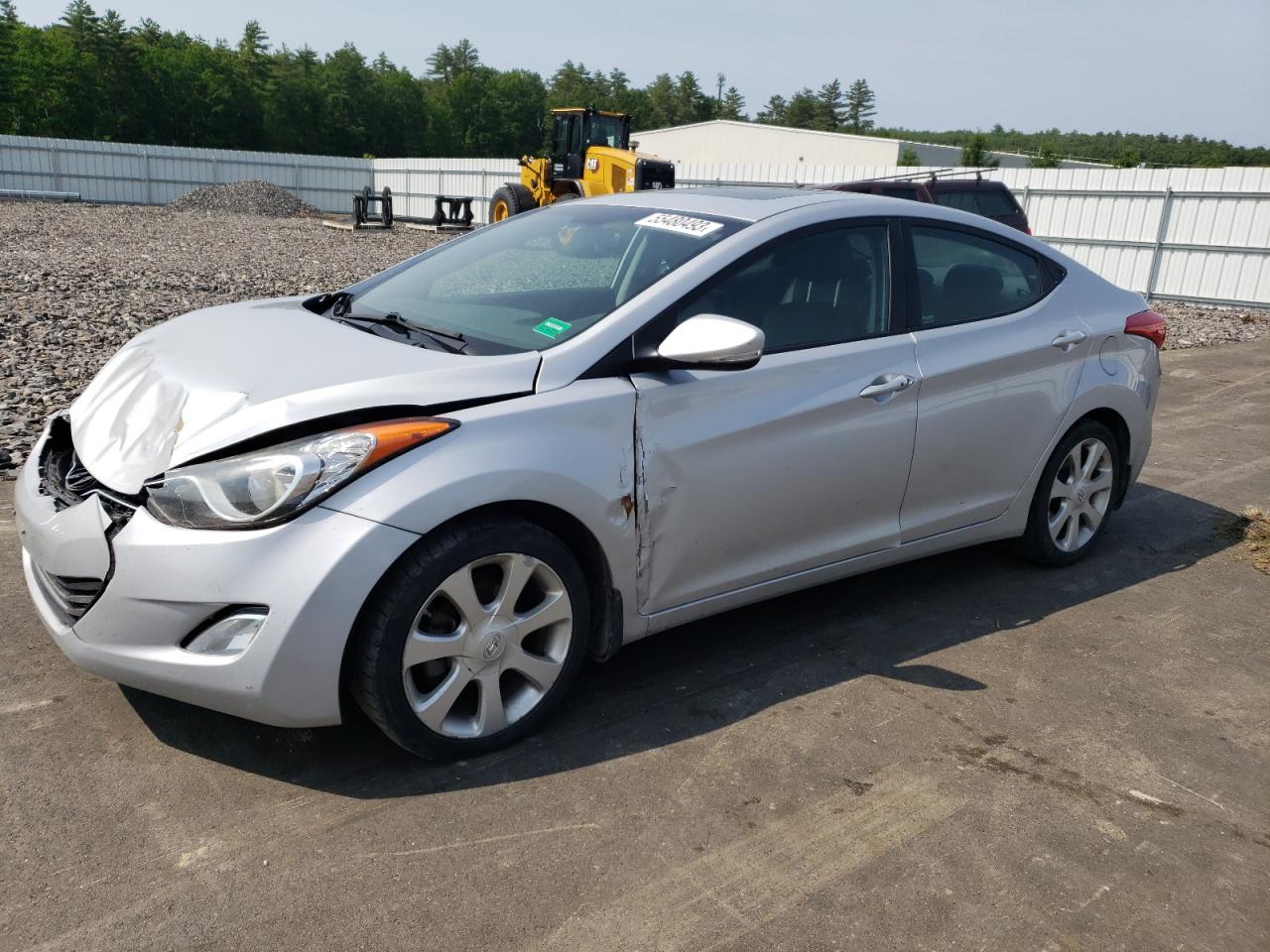 2013 Hyundai Elantra Gls vin: KMHDH4AE1DU970865