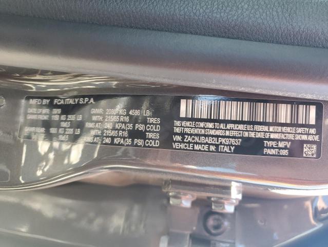 ZACNJBAB2LPK97637 Jeep Renegade Sport