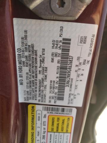 2016 LINCOLN MKZ BLACK - 3LN6L2NK9GR626837