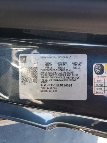 2020 CHEVROLET CAMARO ZL1 - 1G1FK1R62L0114094