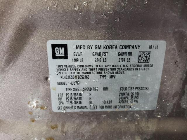 KL4CJESB4FB052468 Buick Encore