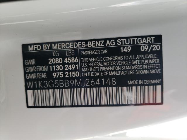 2021 MERCEDES-BENZ A 35 AMG - W1K3G5BB9MJ264148