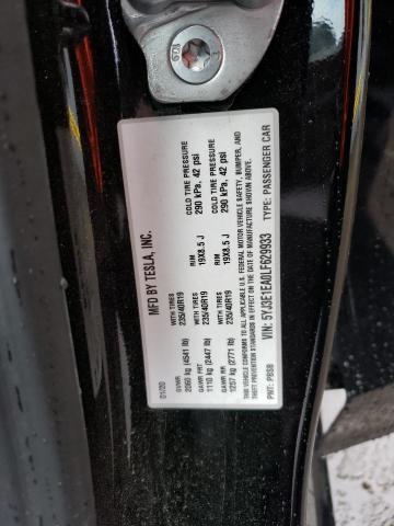 5YJ3E1EA0LF629933 Tesla MODEL 3