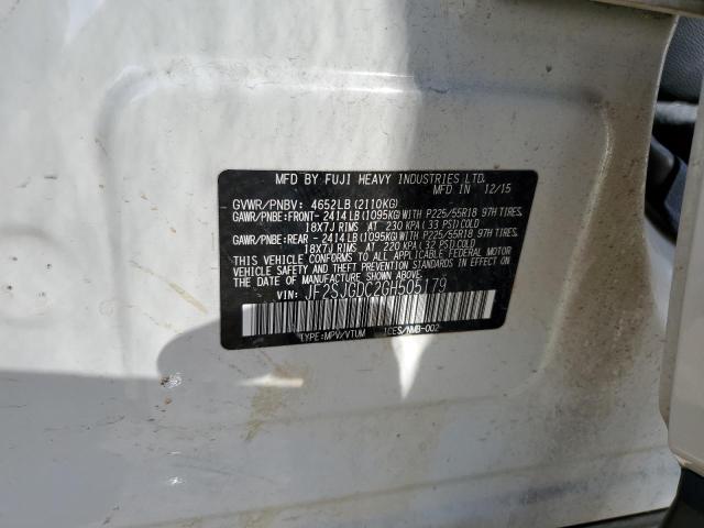 JF2SJGDC2GH505179 Subaru Forester 2.0xt Premium