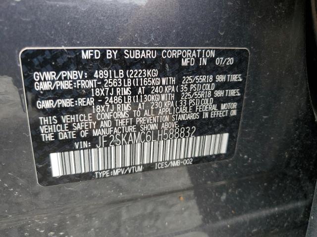 JF2SKAMC6LH588832 Subaru Forester Sport