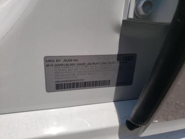 2017 AUDI A8 L QUATT - WAU44AFDXHN002209