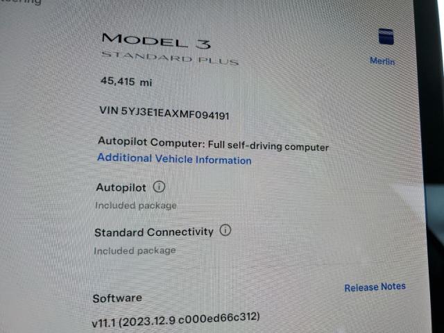 5YJ3E1EAXMF094191 Tesla Model 3  9