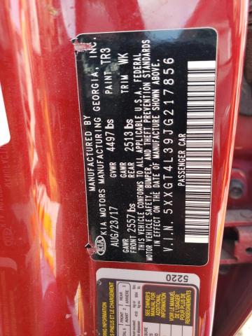 2018 KIA OPTIMA S 5XXGT4L39JG217856