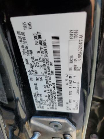 1FMCU0GX7EUD44439 Ford ESCAPE SE