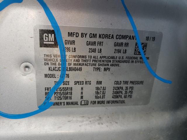 KL4CJCSB6LB040449 Buick Encore Essence