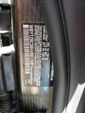 2017 BMW I3 REX - WBY1Z8C38HV891778