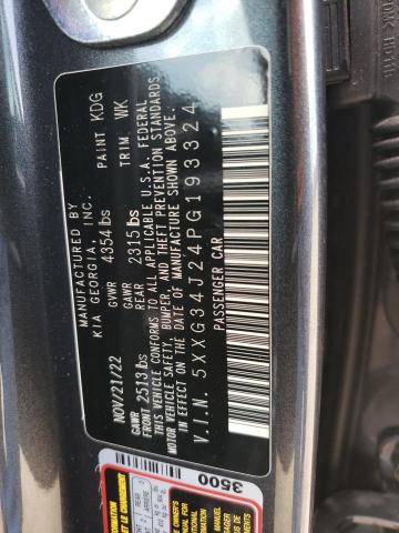 5XXG34J24PG193324 KIA K5 EX