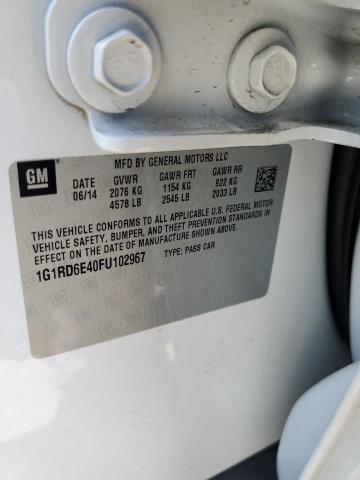 VIN 1G1RD6E40FU102967 2015 Chevrolet Volt no.12