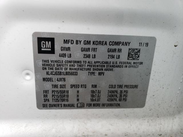 KL4CJGSB1LB056033 Buick Encore Essence