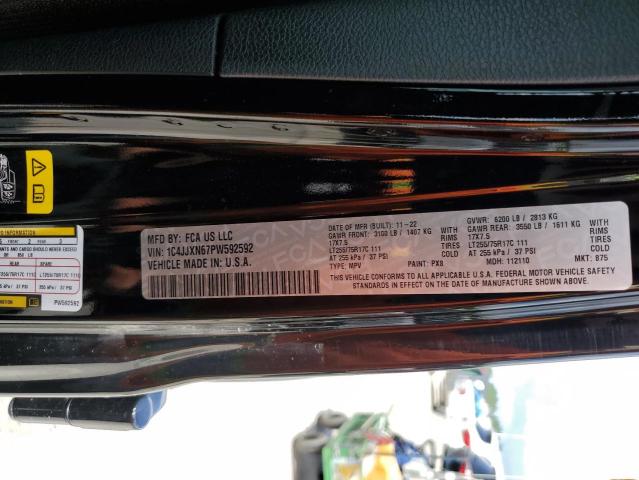 2023 JEEP WRANGLER 4 1C4JJXN67PW592592