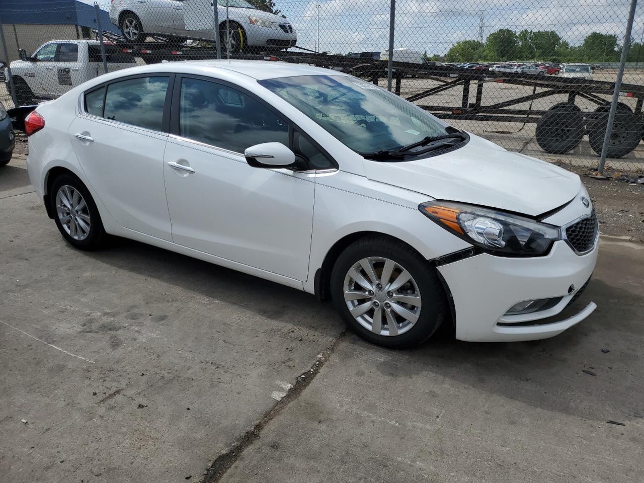 Lot #2831260701 2015 KIA FORTE EX