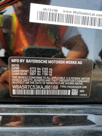 2019 BMW 330XI - WBA5R7C53KAJ86168