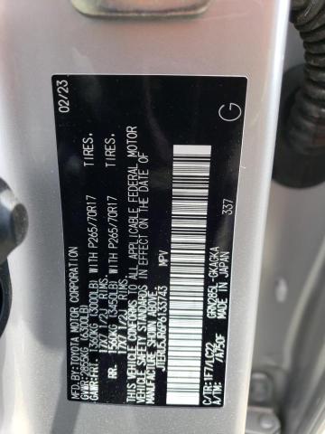 2023 TOYOTA 4RUNNER SE - JTERU5JR6P6133743