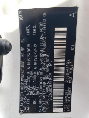 2015 TOYOTA SIENNA SPO - 5TDXK3DC3FS618028
