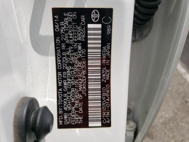 JTDKN3DP8E3061170 Toyota PRIUS PLUG-IN