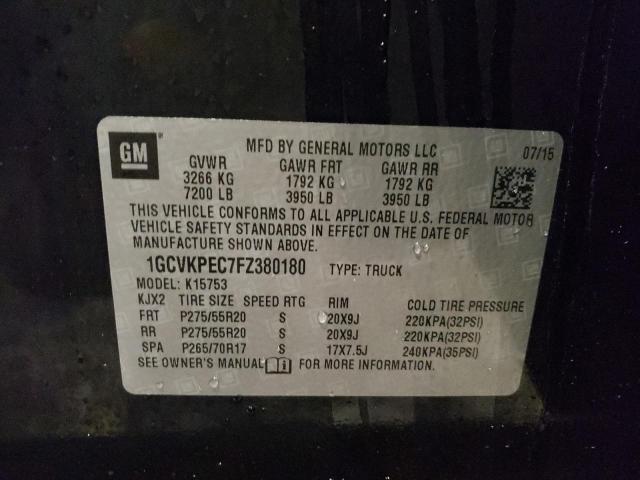 2015 CHEVROLET SILV1500 4 1GCVKPEC7FZ380180