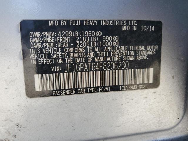 JF1GPAT64F8206230 Subaru Impreza Sport