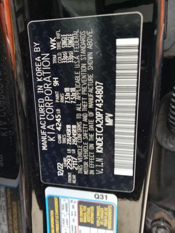 KNDETCA20P7434807 KIA Seltos Sx