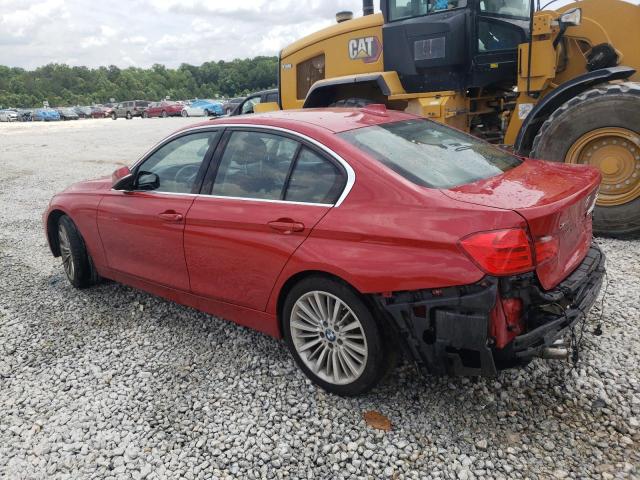  BMW 3 SERIES 2015 Красный