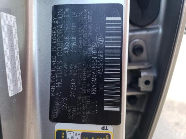 KNAGM4A78E5476784 KIA Optima Lx