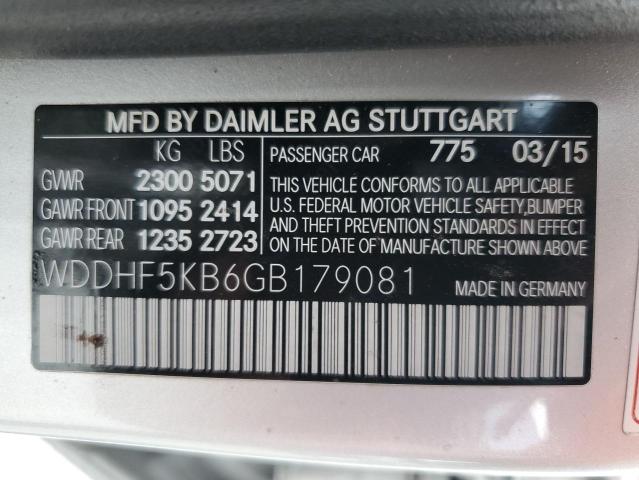WDDHF5KB6GB179081 Mercedes-Benz E 350