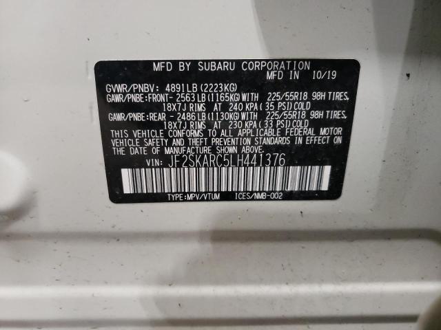JF2SKARC5LH441376 Subaru Forester Sport
