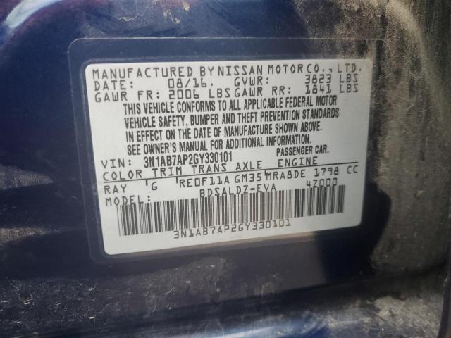 2016 NISSAN 200SX/SE 3N1AB7AP2GY330101