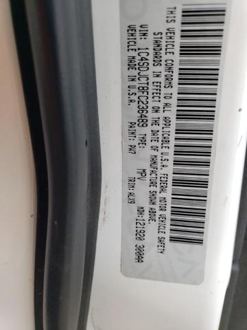 1C4SDJCT8FC236489 Dodge Durango R/t