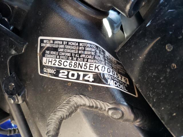 2014 HONDA GL1800 C JH2SC68N5EK000579